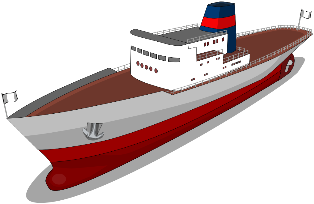 red ship free PNG transparent #17061