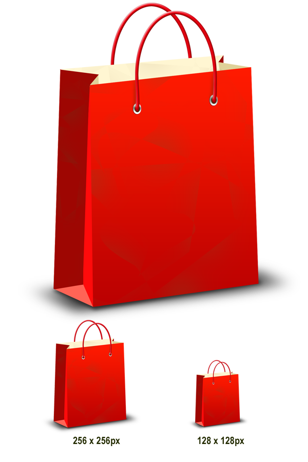 Shopping bag icon. PNG with transparent background. 12494061 PNG