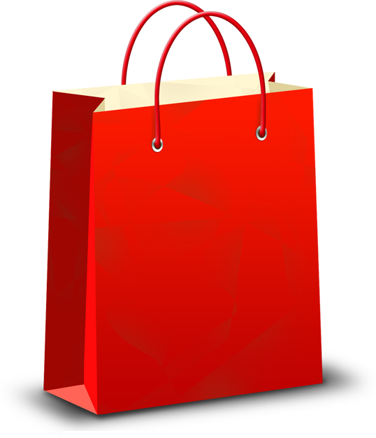 Shopping bag outline icon. 19898075 PNG