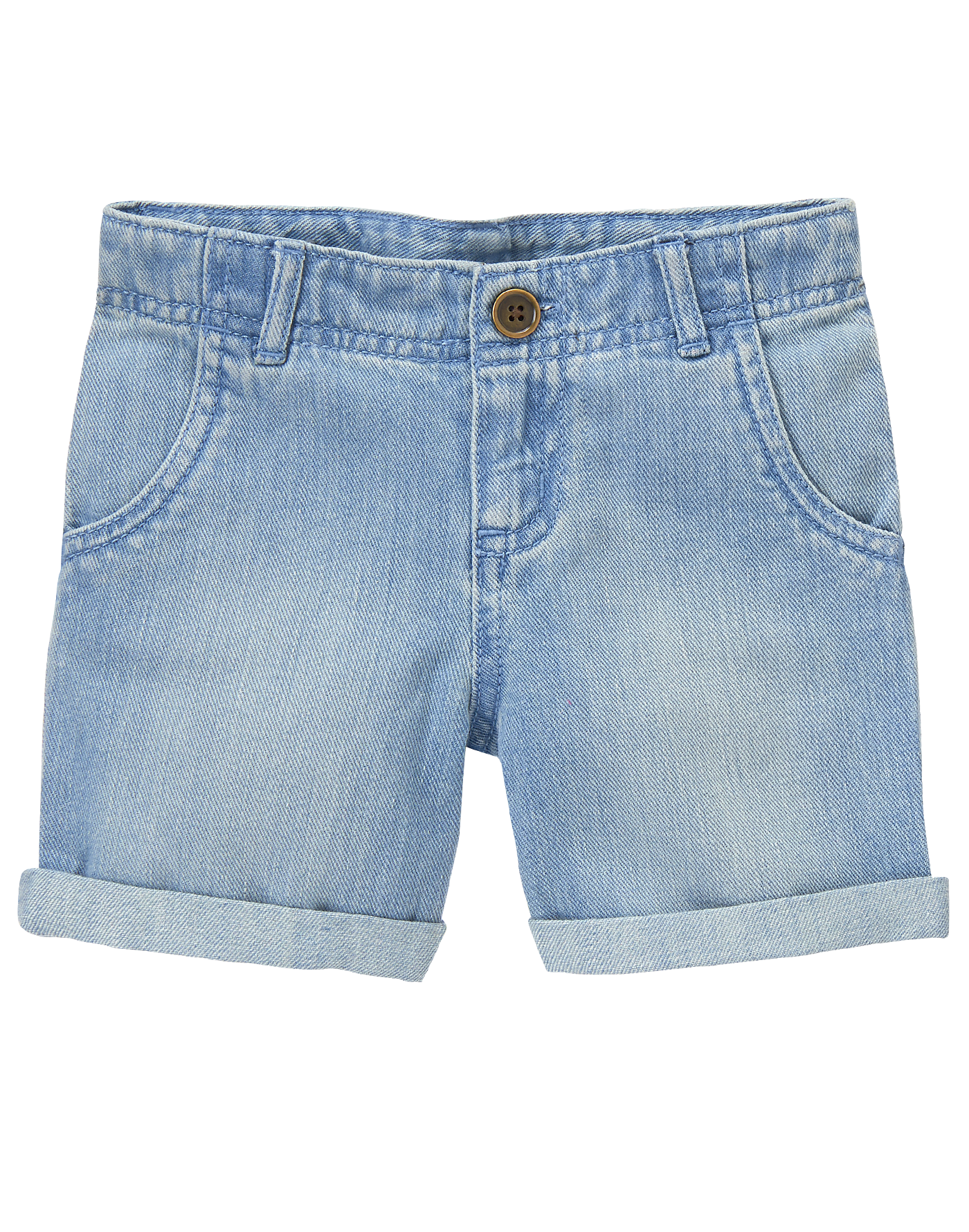 Blue Jean shorts transparent background #42490
