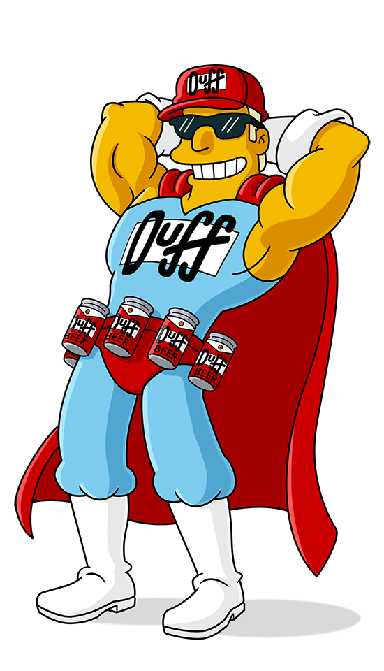 duffman simpsons world fxx #12722