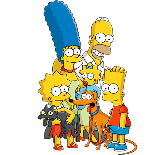 simpsons, cartoon characters png #12681