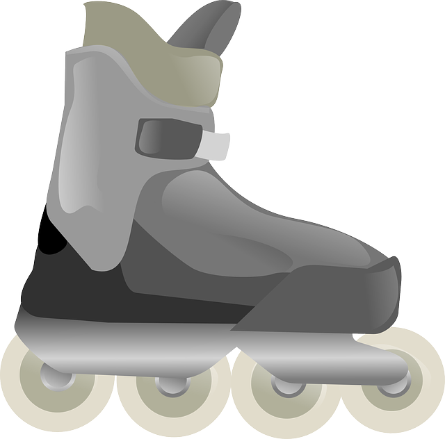 skate inline rollerblades vector graphic pixabay #25881