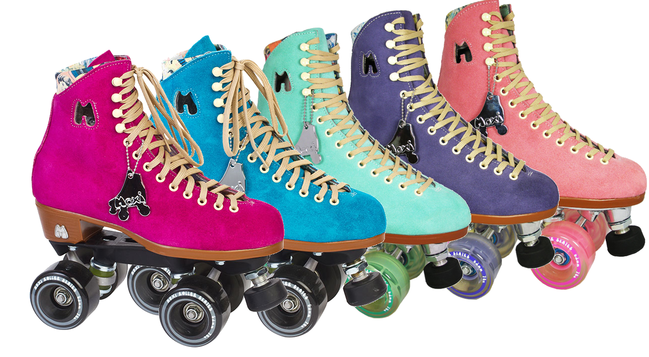 skate, moxi lolly color suede roller skates #25883