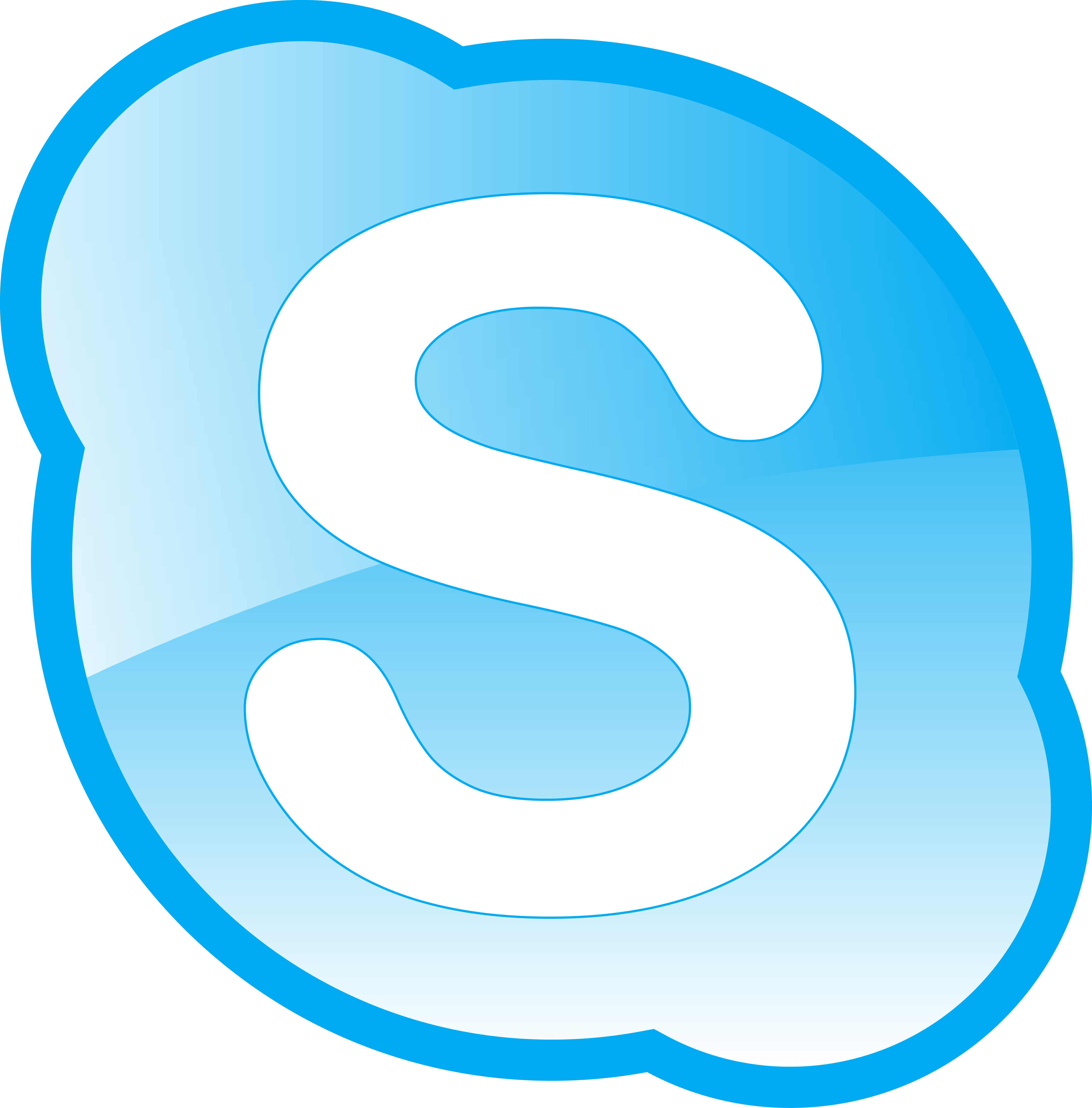 skype logo, file skype icon #19880