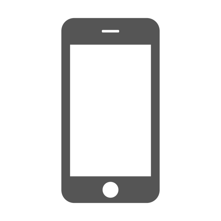 mobile phone smartphone vector graphic #12077