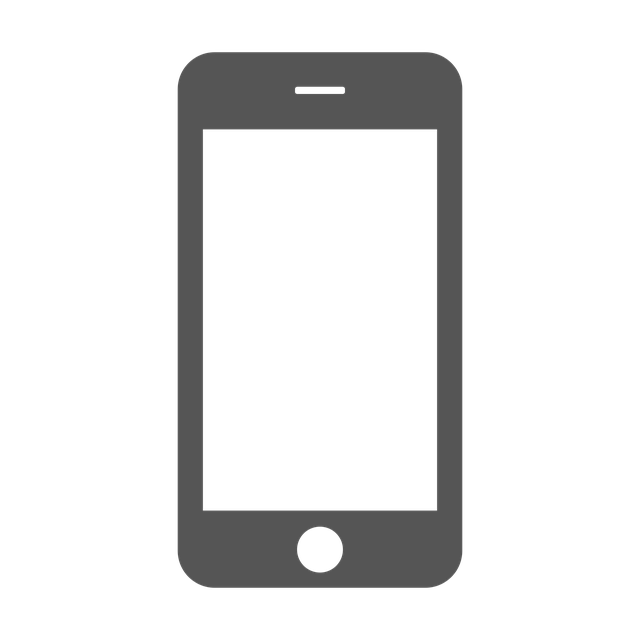 mobile phone smartphone vector graphic #12089