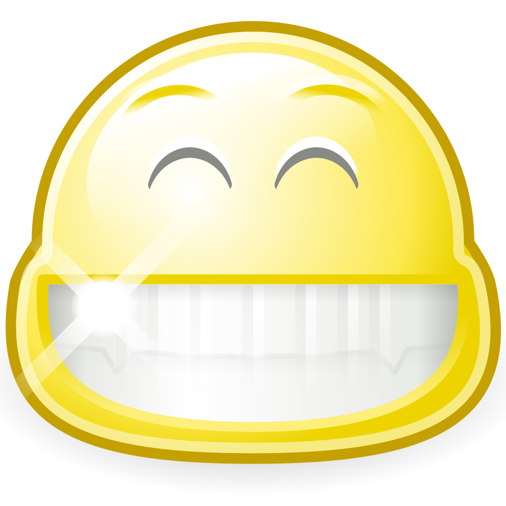 file gnome face smile big svg wikimedia commons #17303