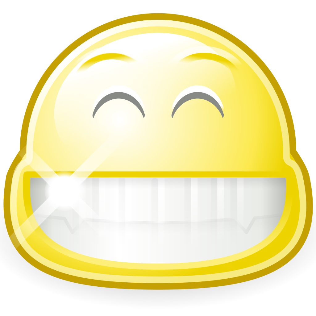 gnome face big smile transparent png #17303