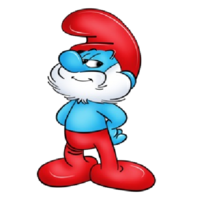 image papa smurf smurfs fanon wiki #22614