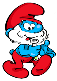 papa smurf smurfs village wiki #22586