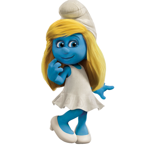 smurf, smurfette icon the smurfs movie iconset designbolts #22667