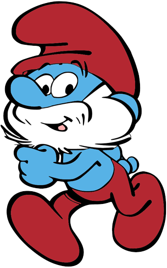 smurf, smurfs the lost village clip art cartoon clip art #22603