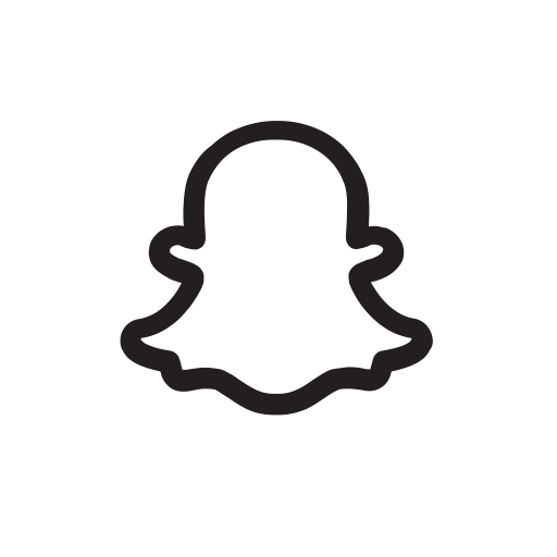 snapchat logo outline png #1465