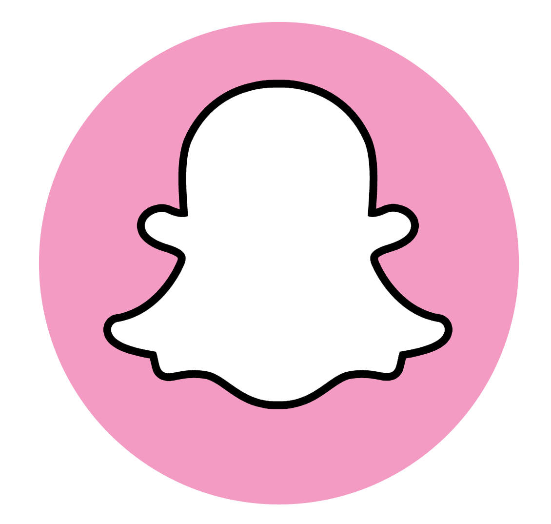 snapchat pink logo png #1458