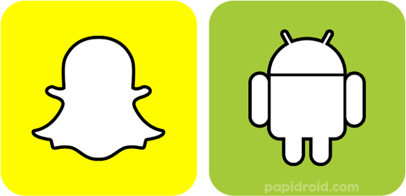 snapchat with android logo png #1466