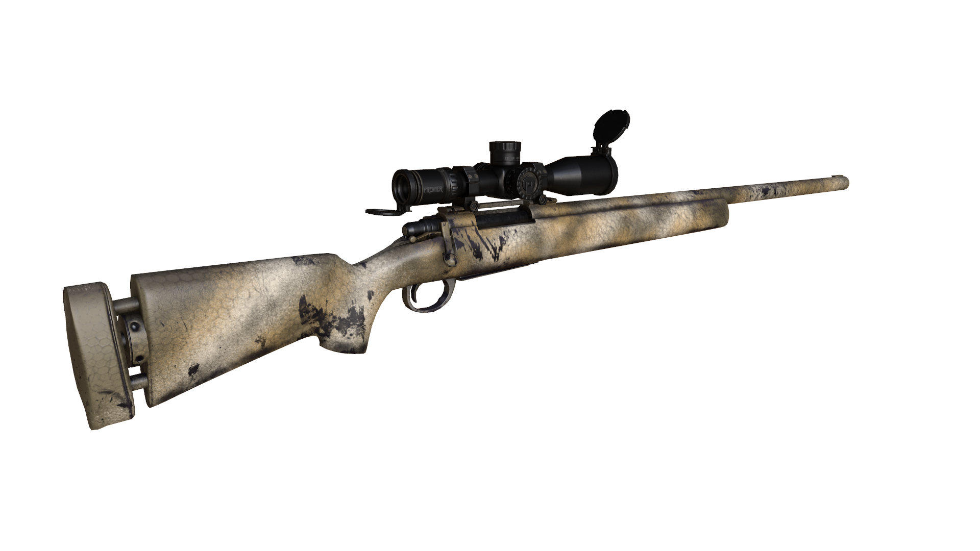 Attack On Titan Wiki - Sniper Rifle, HD Png Download - 820x898