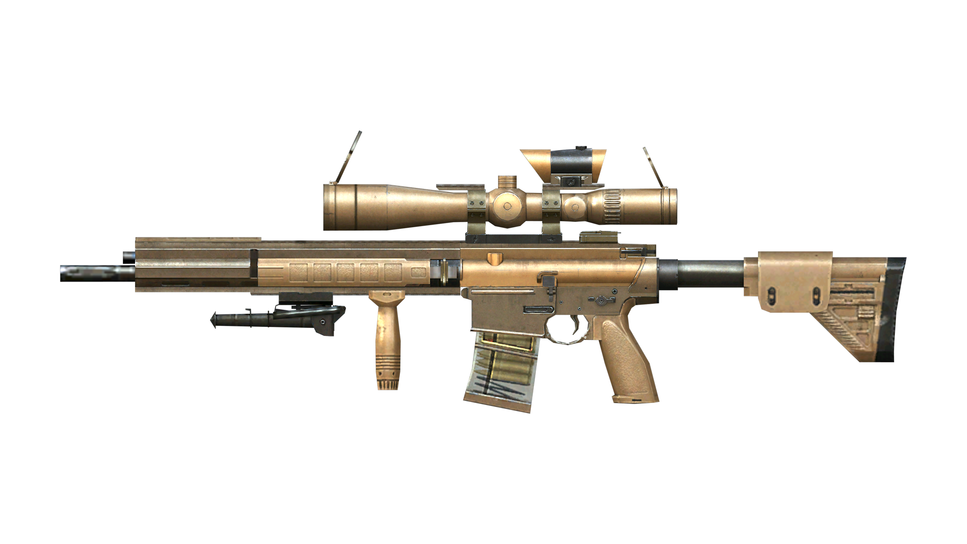 soldier sniper rifle transparent png #30254