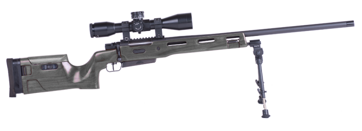 Black metal machine gun sniper rifle png #30267