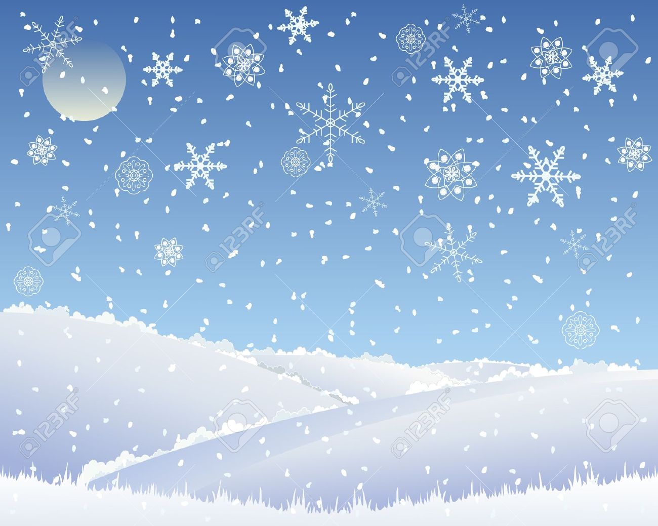 Snowy Clipart