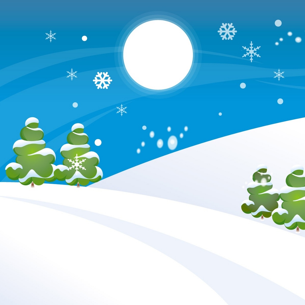 snow background clipart clip art #32945