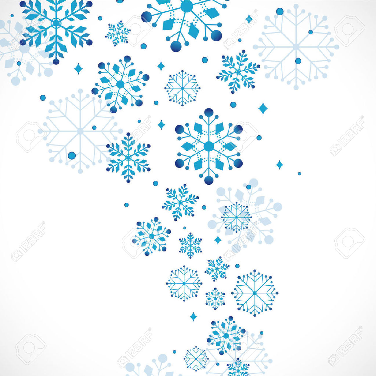 snow clipart border #32958