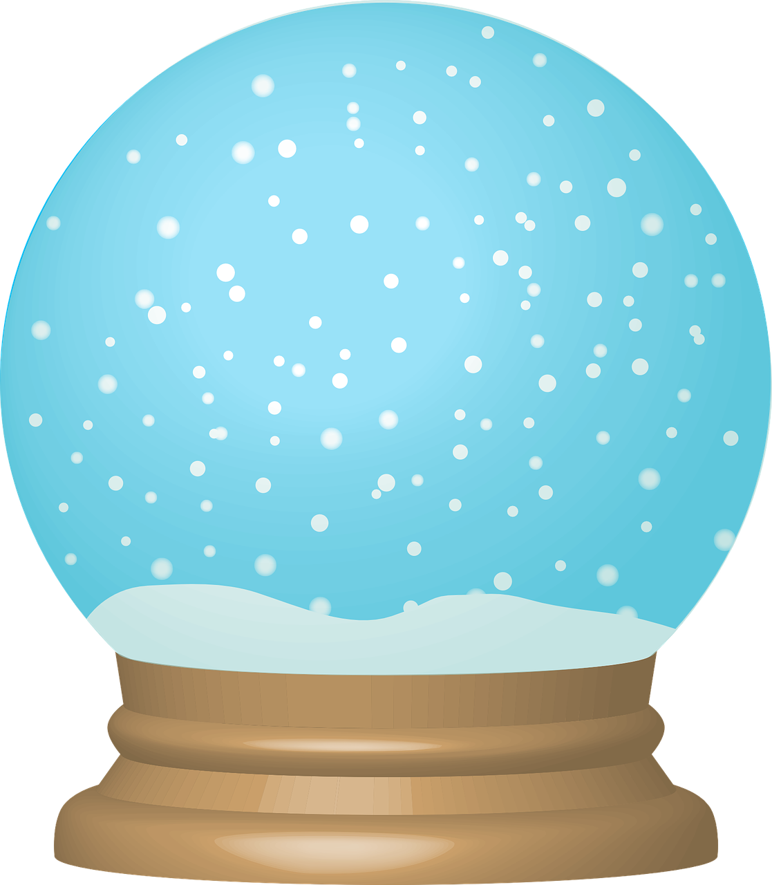 snow globe clip art #32956