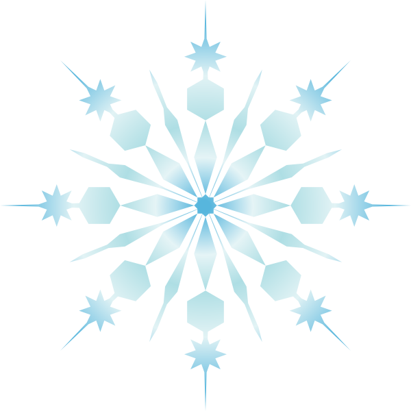 snowflake clip art clkerm vector clip art online #10520