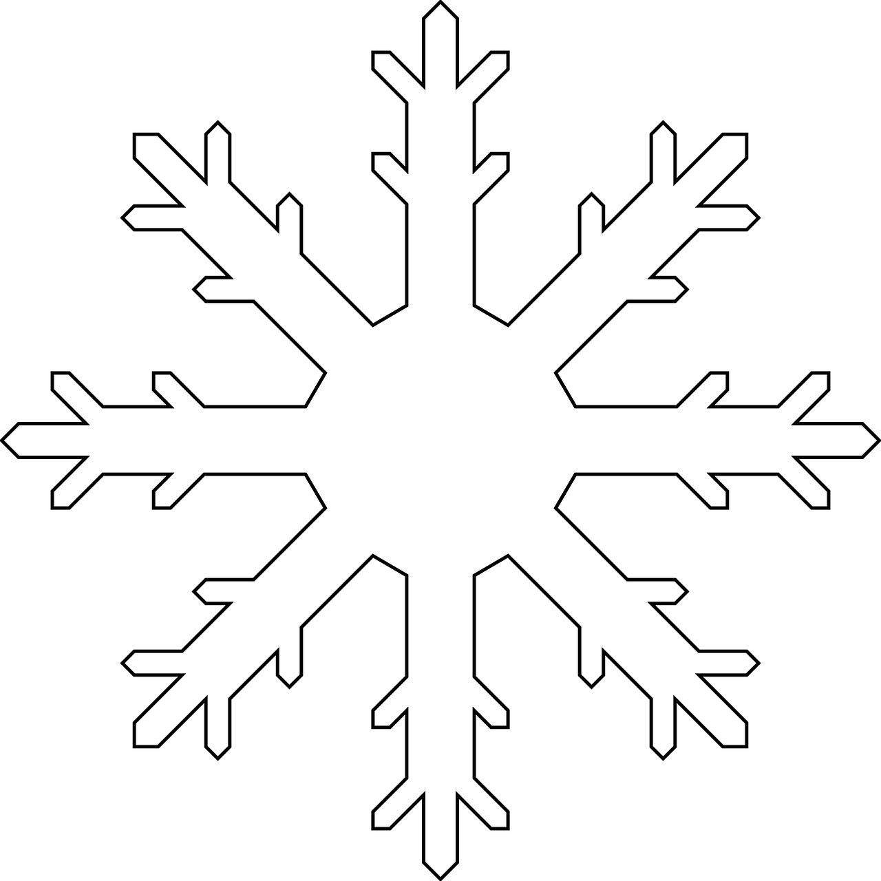 snowflake colouring pages the playroom #10506