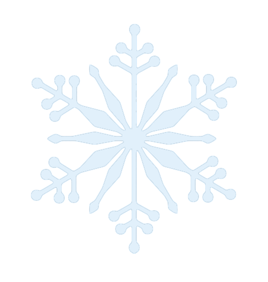 snowflake png winter clipart #10529