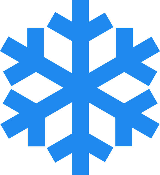 snowflake winter ice crystal vector graphic pixabay #10535