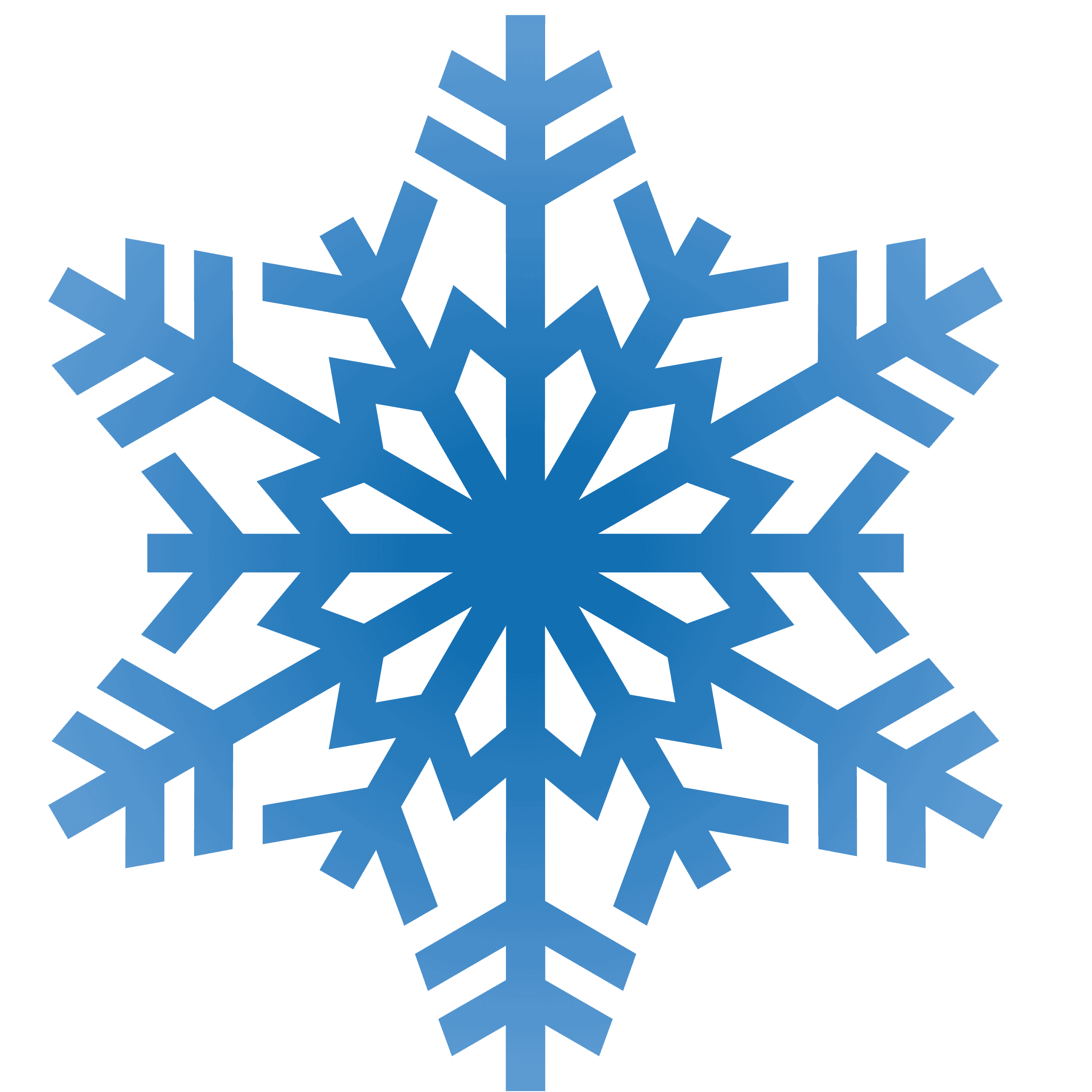 snowflakes snowflake clipart transparent background #10483