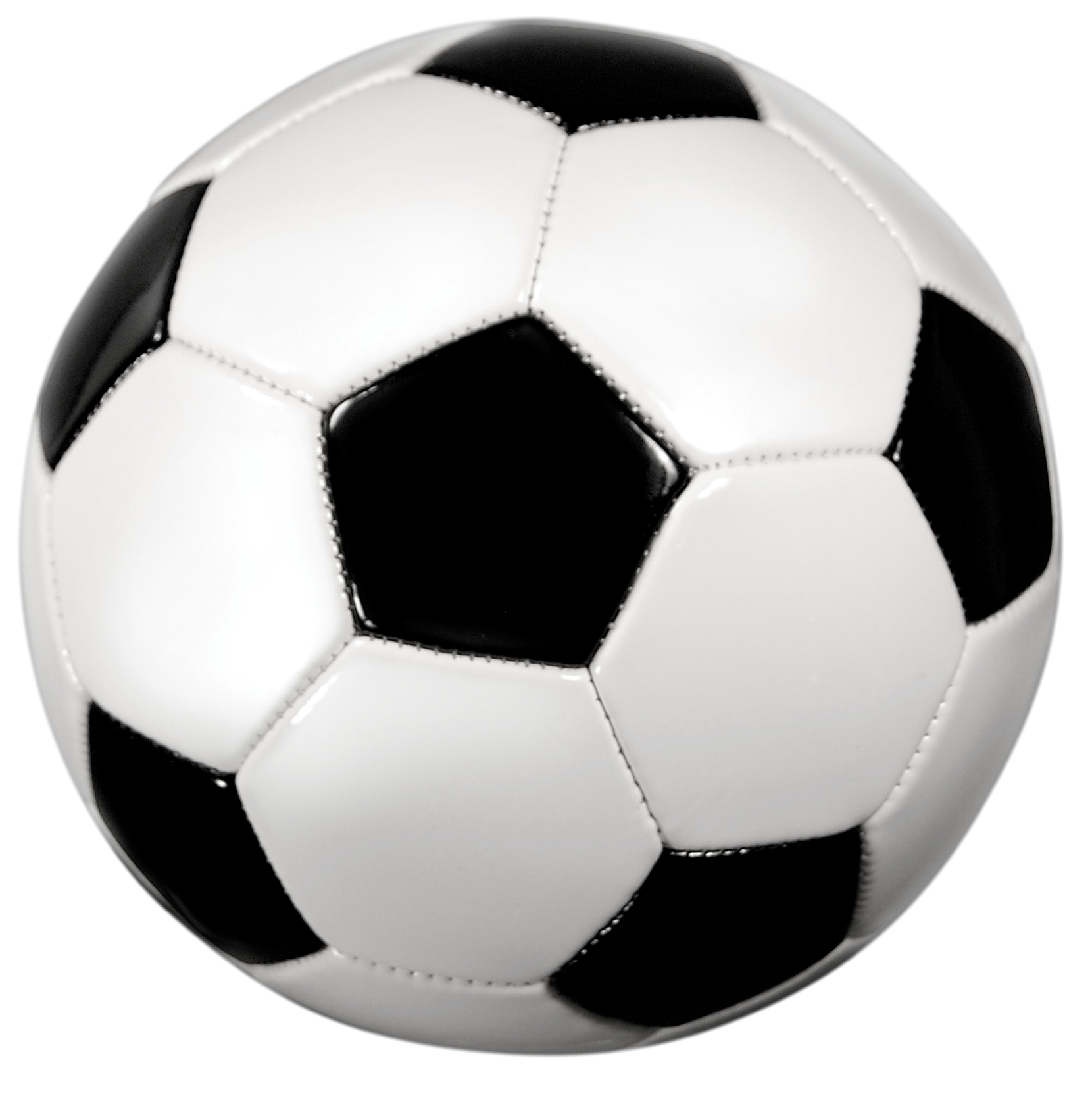 black white soccer ball png clipart #42408