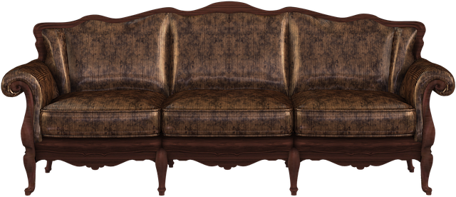 illustration sofa couch render old antique #14403