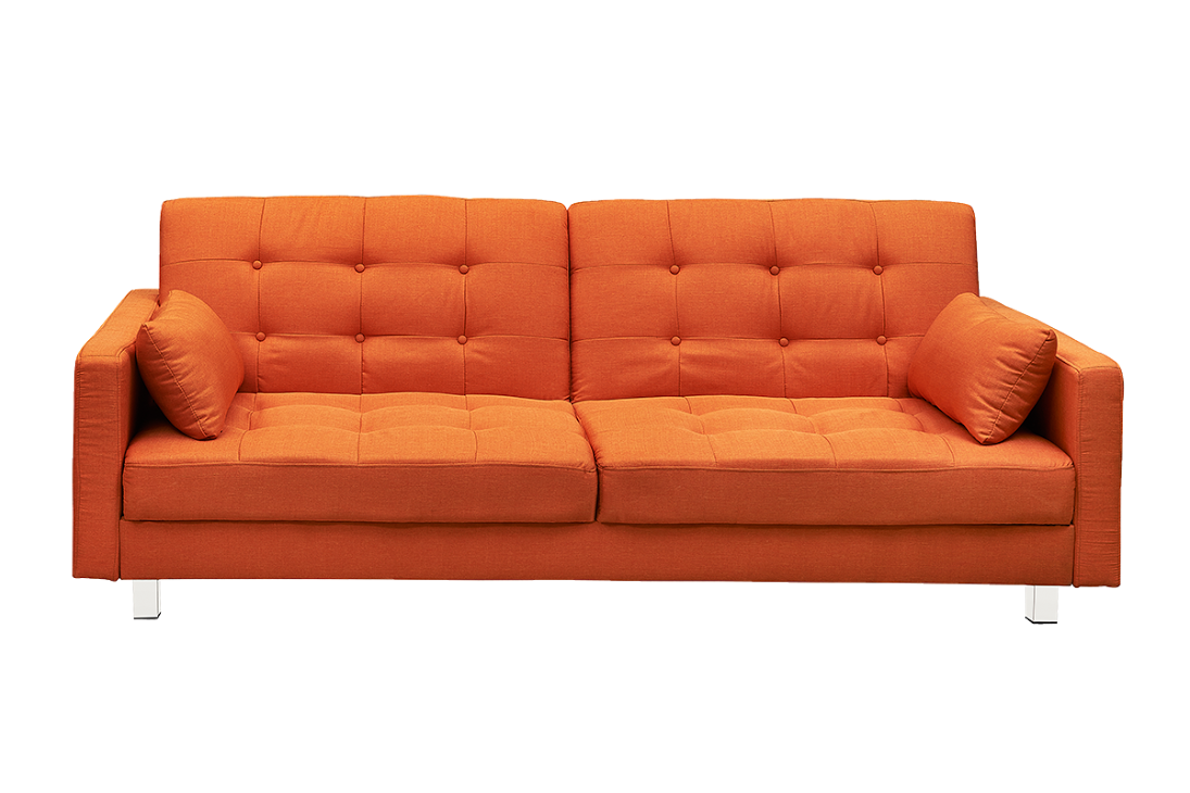 orange sofa picture #14478