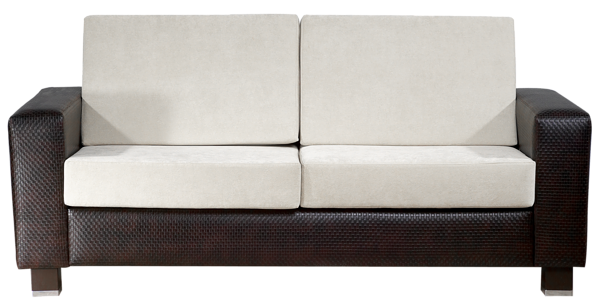 patio sofa black white transparent #14546