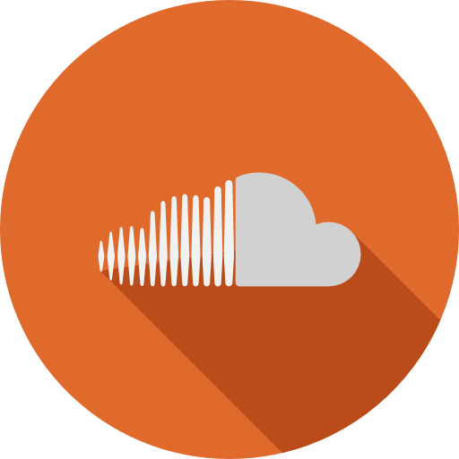 soundcloud logo, soundcloud social media icons #28193