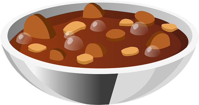 soup stew beans vector graphic pixabay #30372