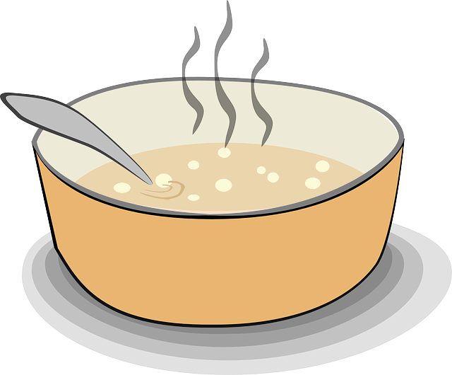 soup stew steaming vector graphic pixabay #30371