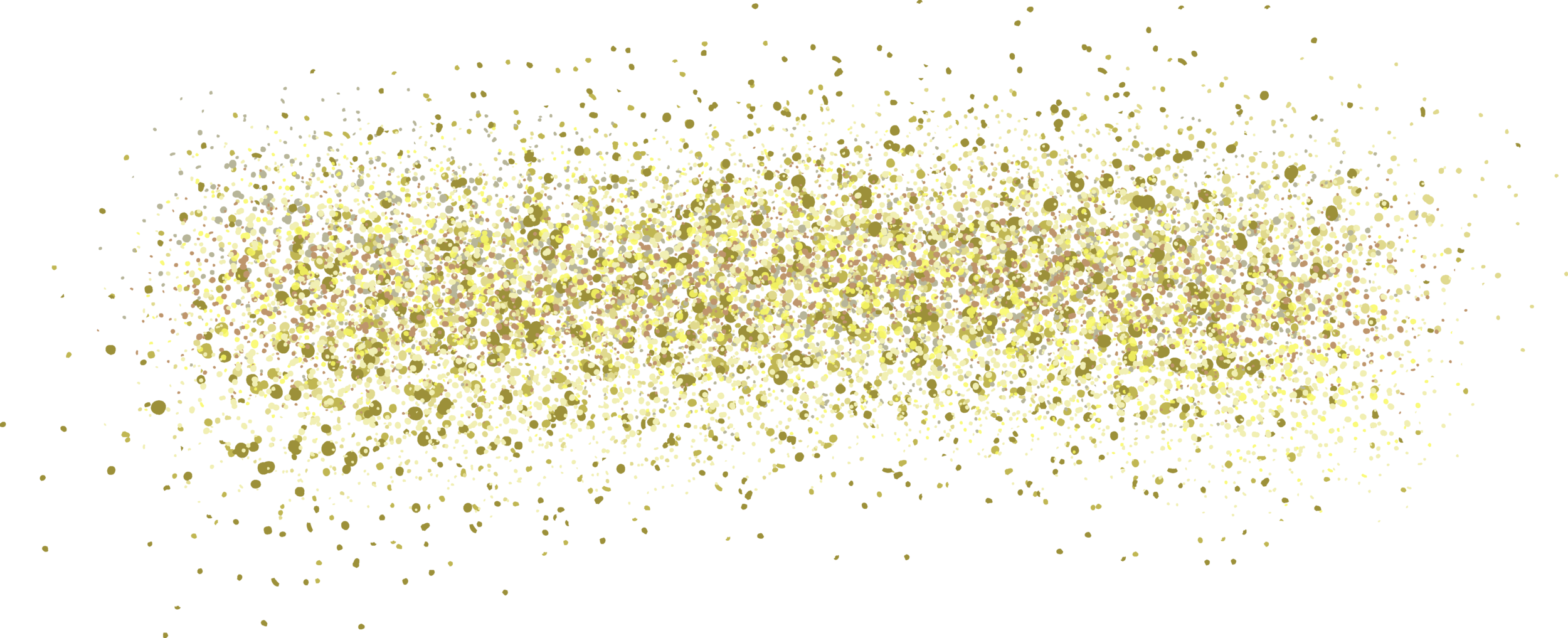 golden sparkle glitter png #41976