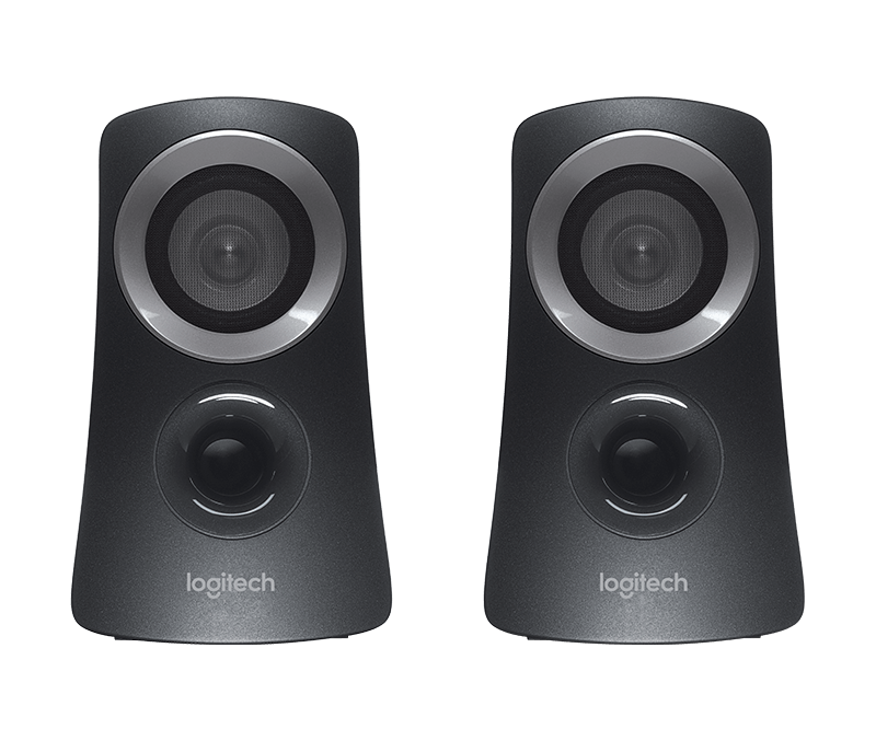 logitech computer speaker system with subwoofer #16054