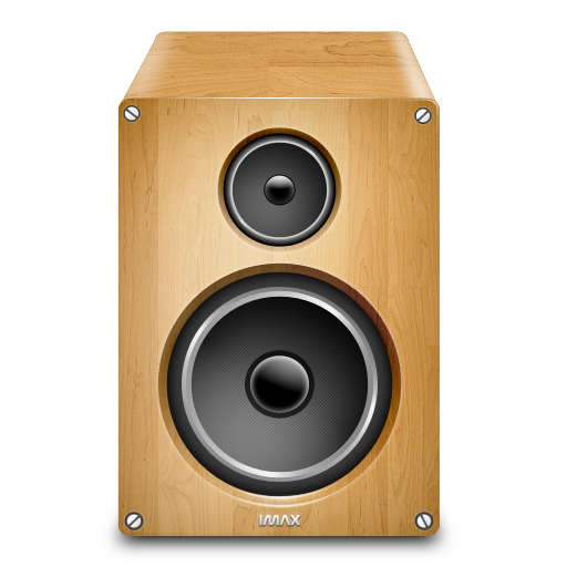 speaker wood icon imax speakers icons softiconsm #15975