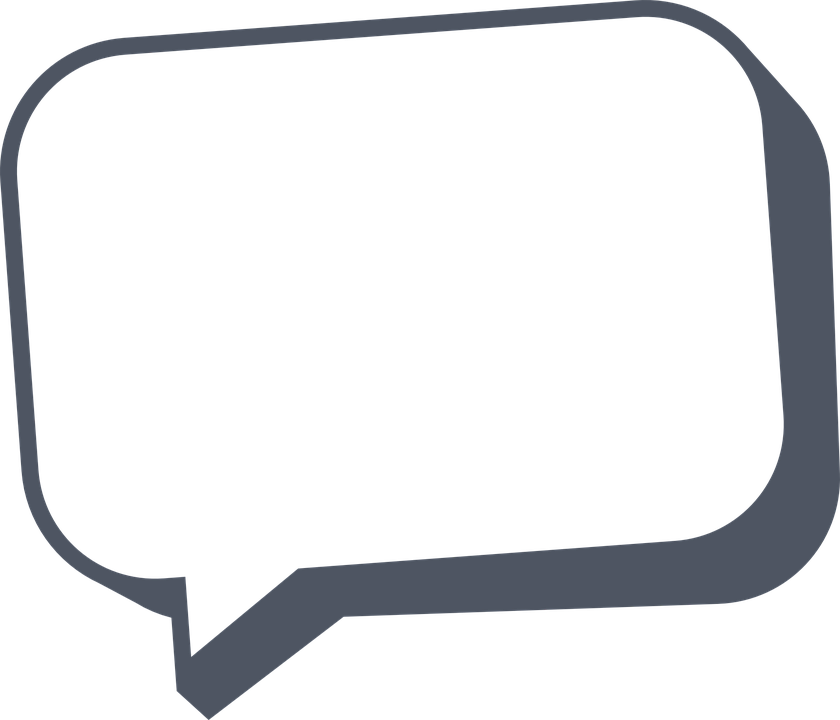 speech bubble balloon vector graphic #30862