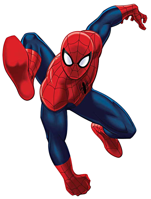 spiderman clip art jump png image #10290