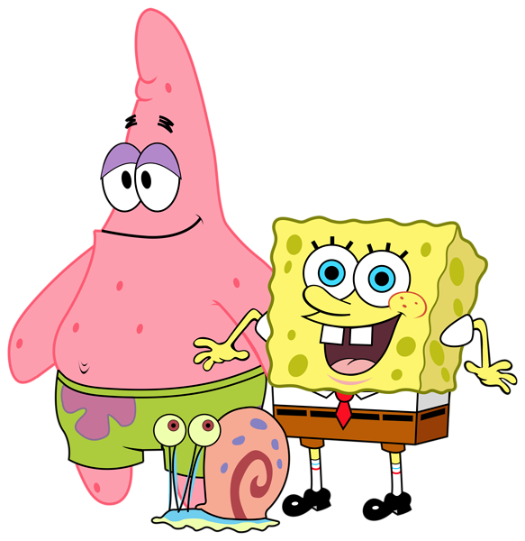 spongebob and friends png clipart image bob esponja #14902