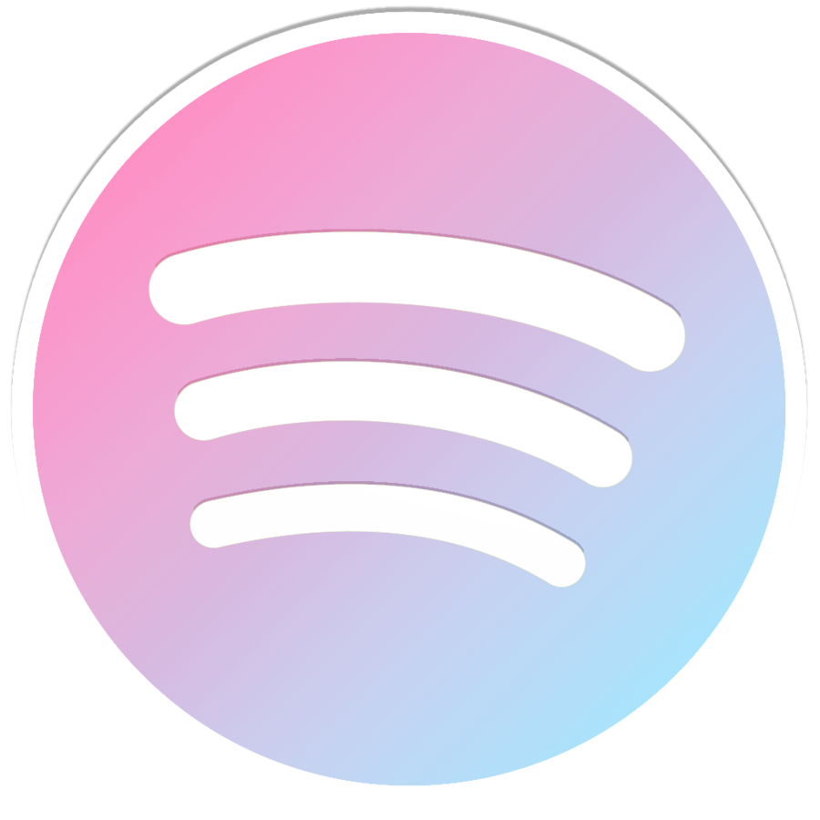 spotify icon pink logo #7080