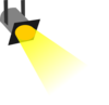 spotlight spot light clip art clkerm vector clip art online #36117
