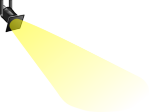yellow spotlight clip art vector clip art online #36104