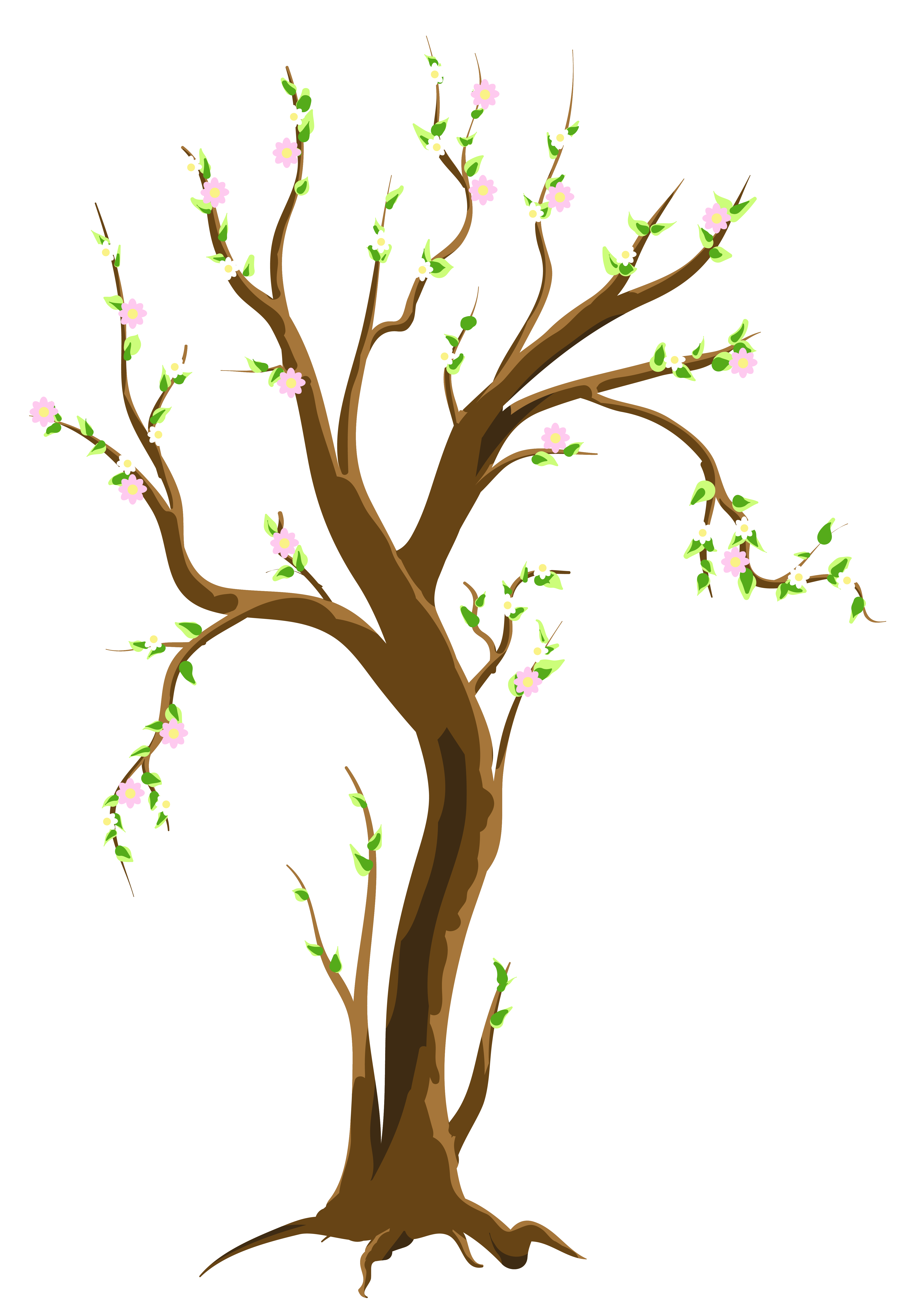 arrival of spring, tree, newly sprouted png image #41543