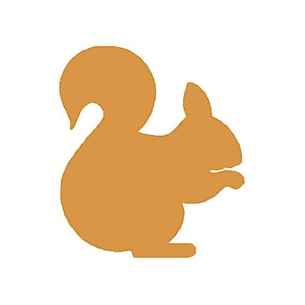 squirrel silhouette vector photo simple #37280